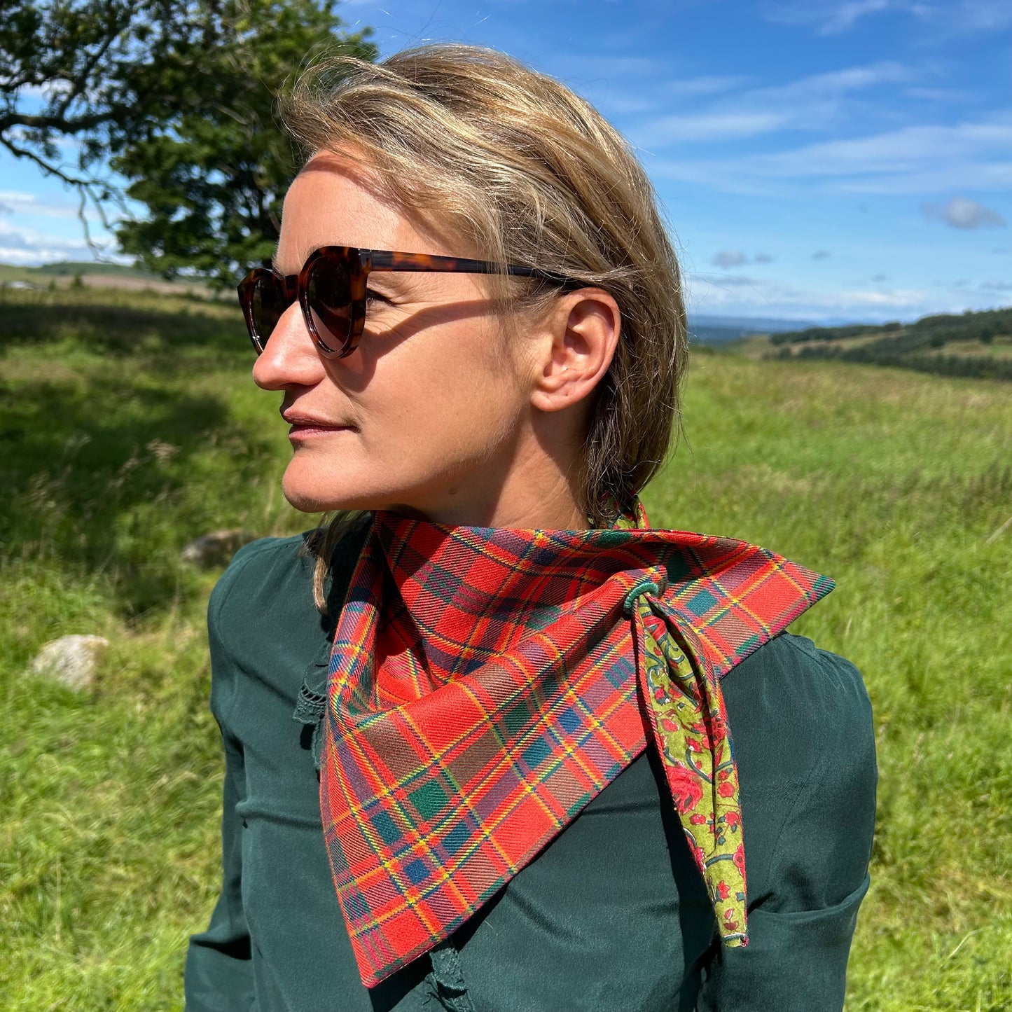 Munro Ancient Tartan Scout Scarf