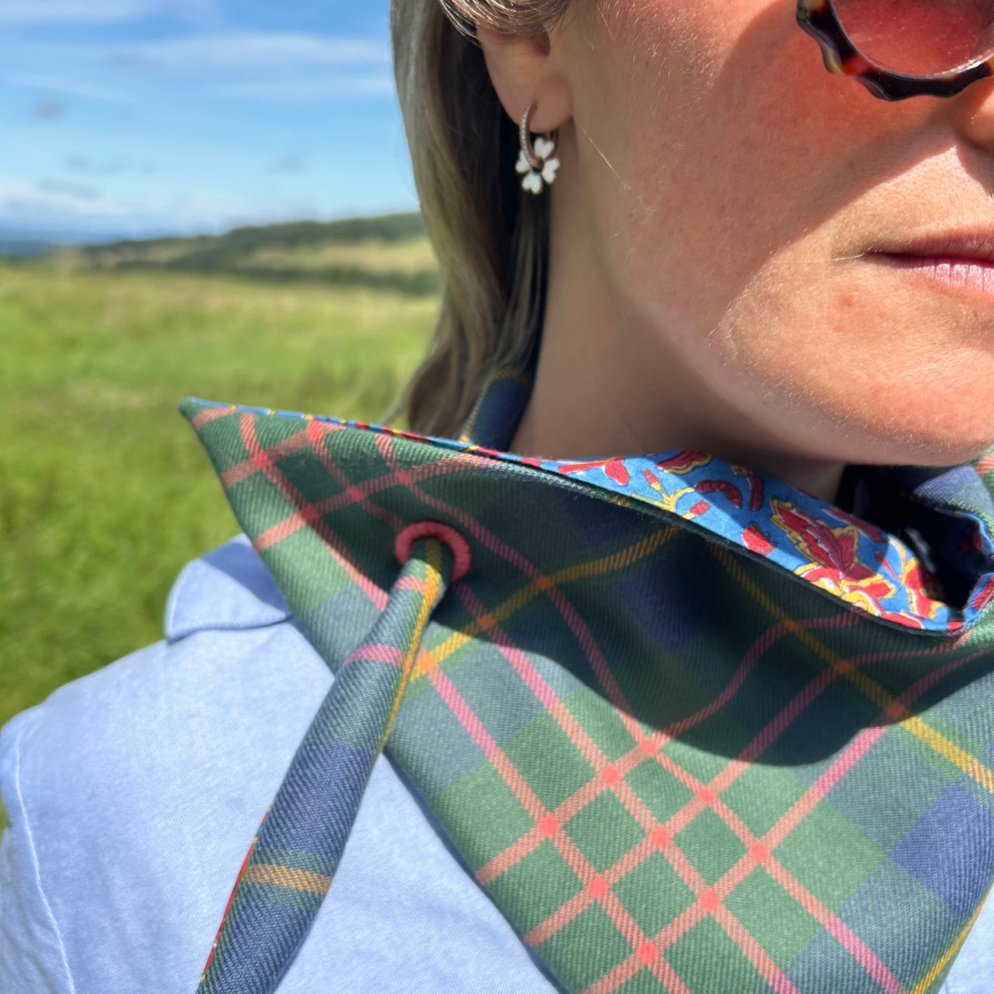 Cameron of Lochiel Hunting Muted Tartan Scout Scarf