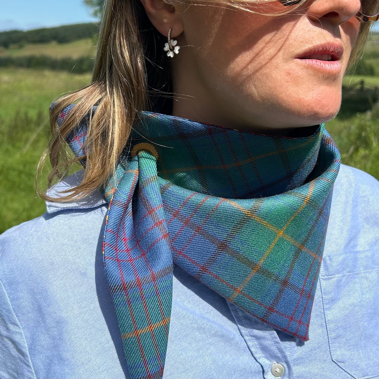 Co Donegal Tartan Scout Scarf