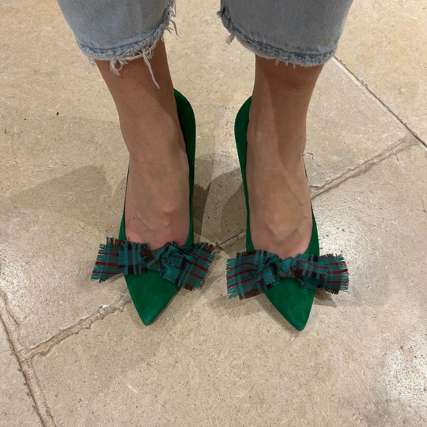 Dublin Tartan shoe clips