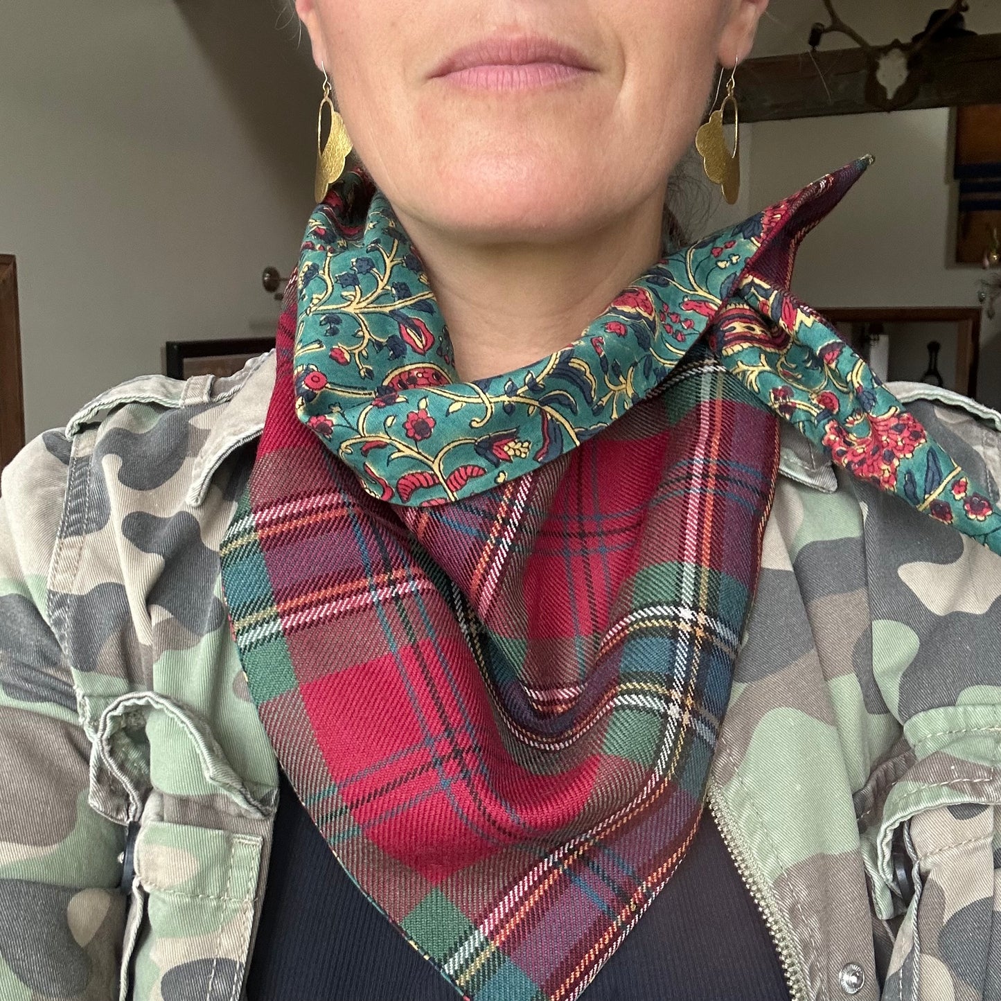 Maclean of Duart Tartan Scout Scarf