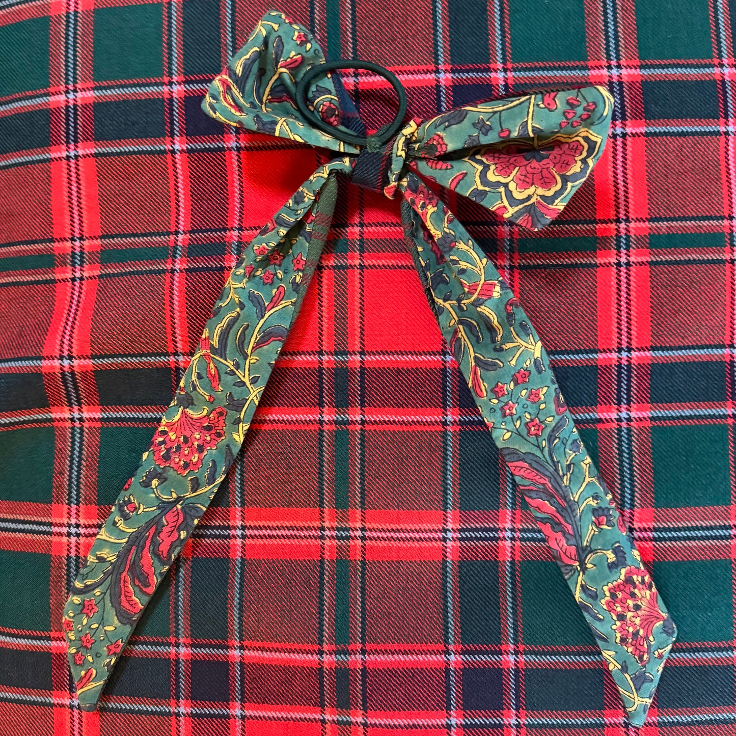 MacIntyre of Glenorchy tartan hair bow