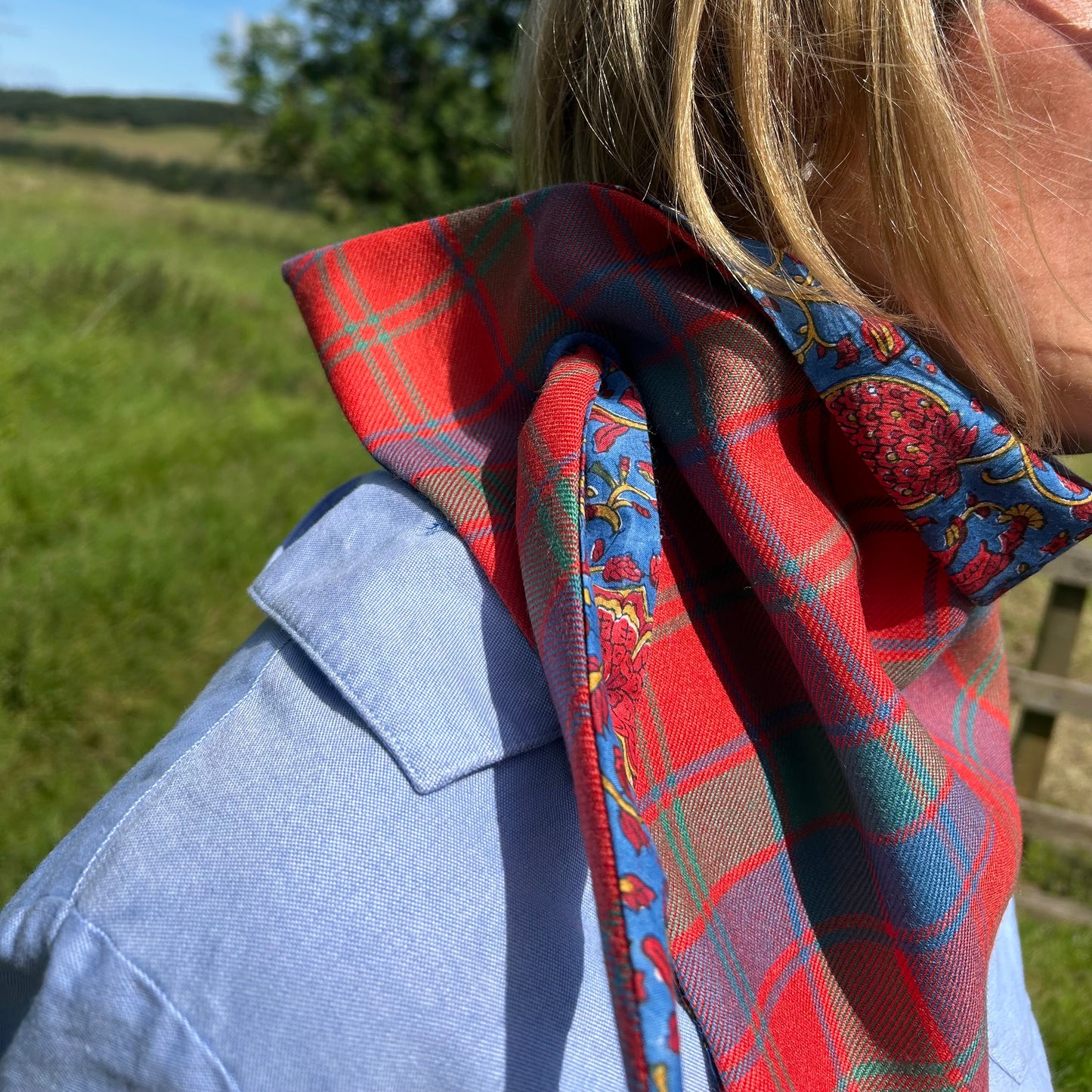 Clan Fraser Tartan Scout Scarf