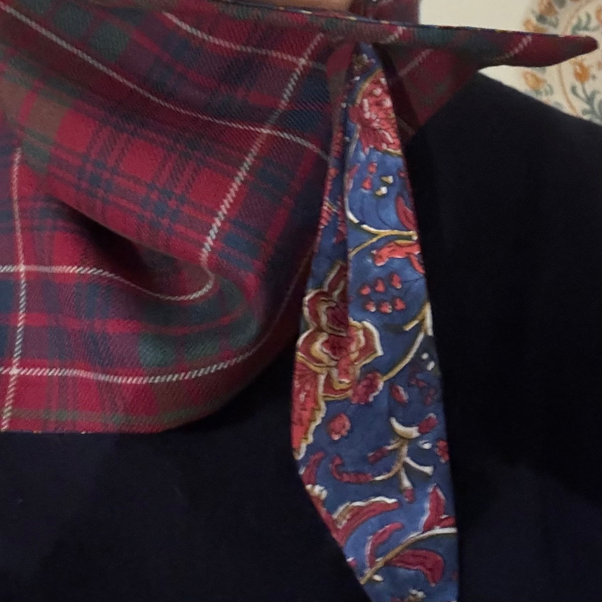 MacRae Red Tartan Scout Scarf