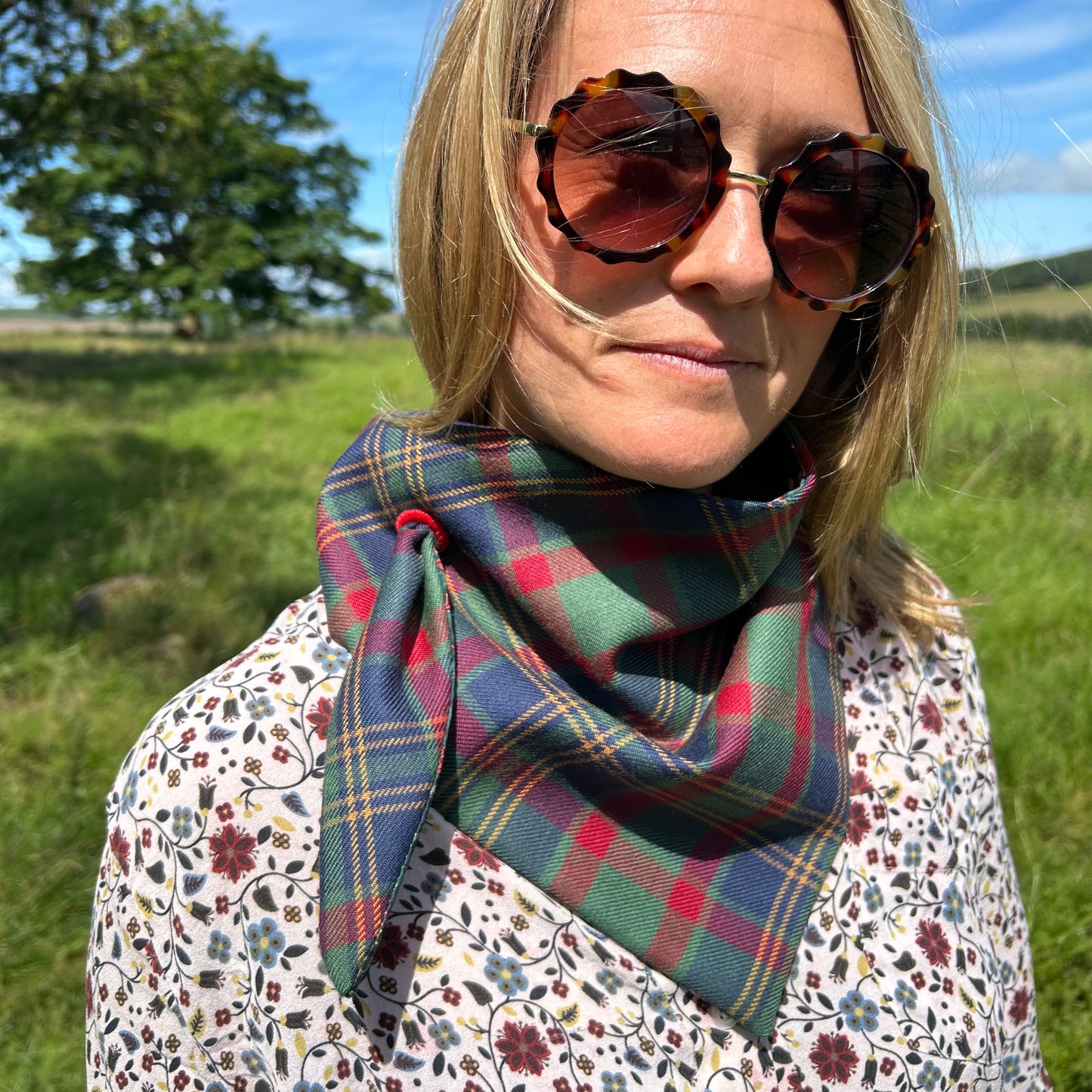 Co Cork Tartan Scout Scarf