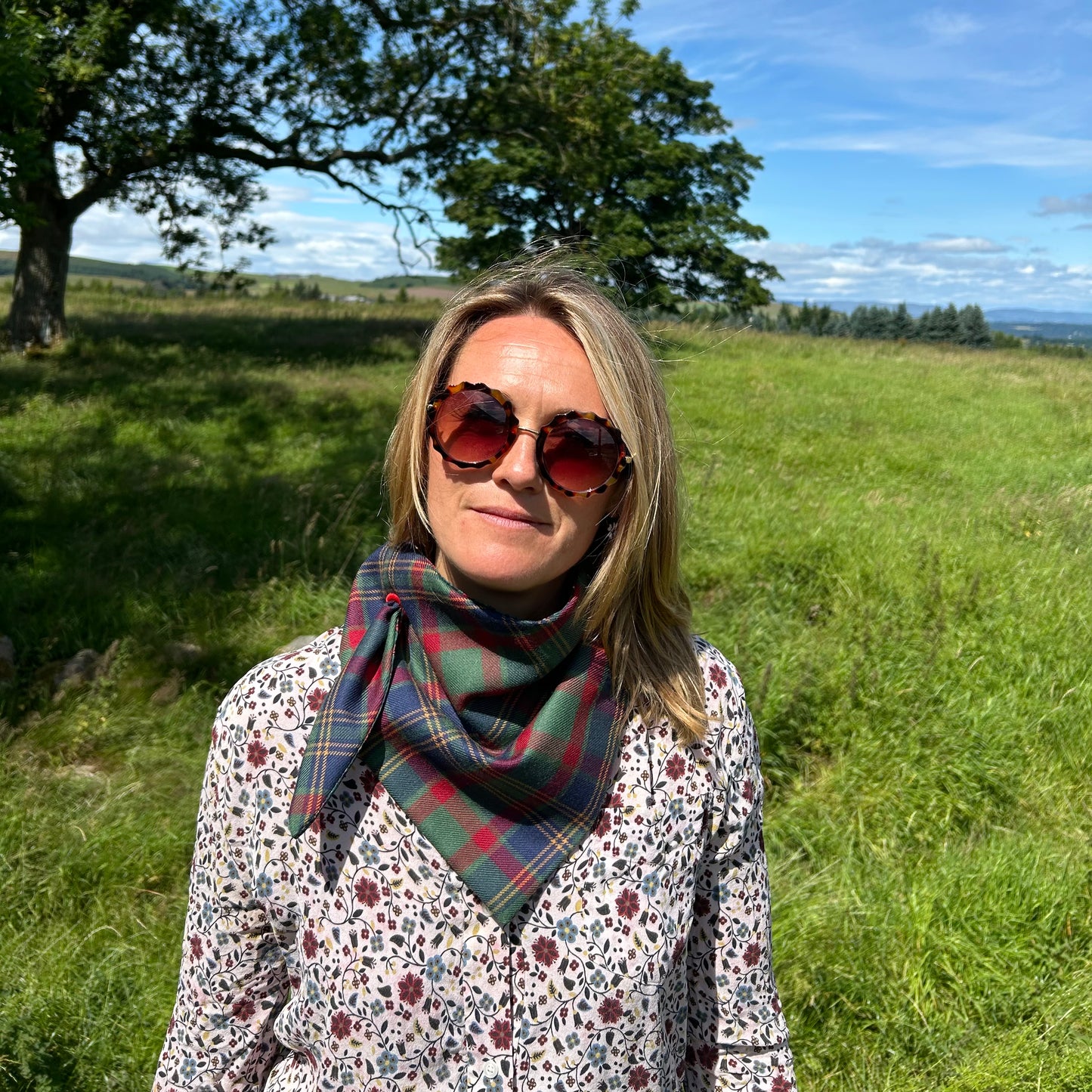 Co Cork Tartan Scout Scarf