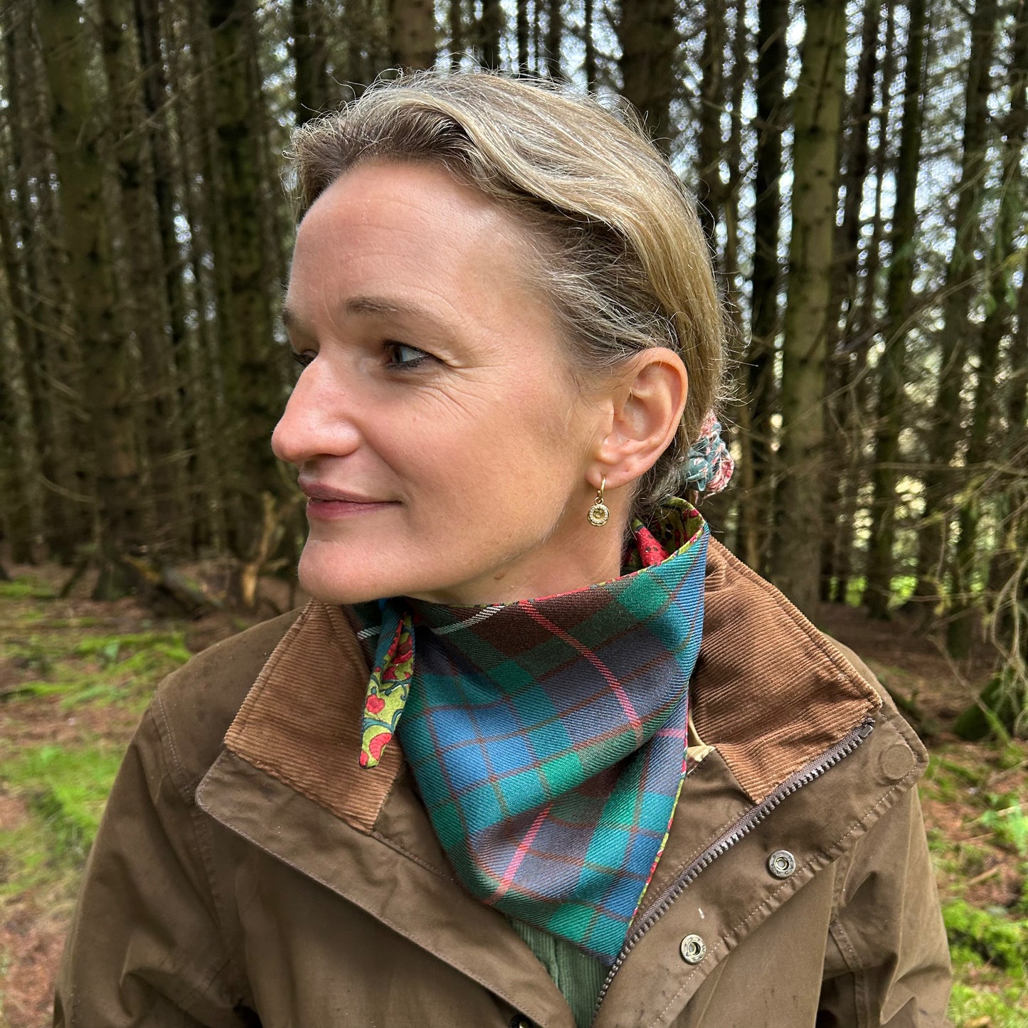 Fraser Hunting Ancient Tartan Scout Scarf