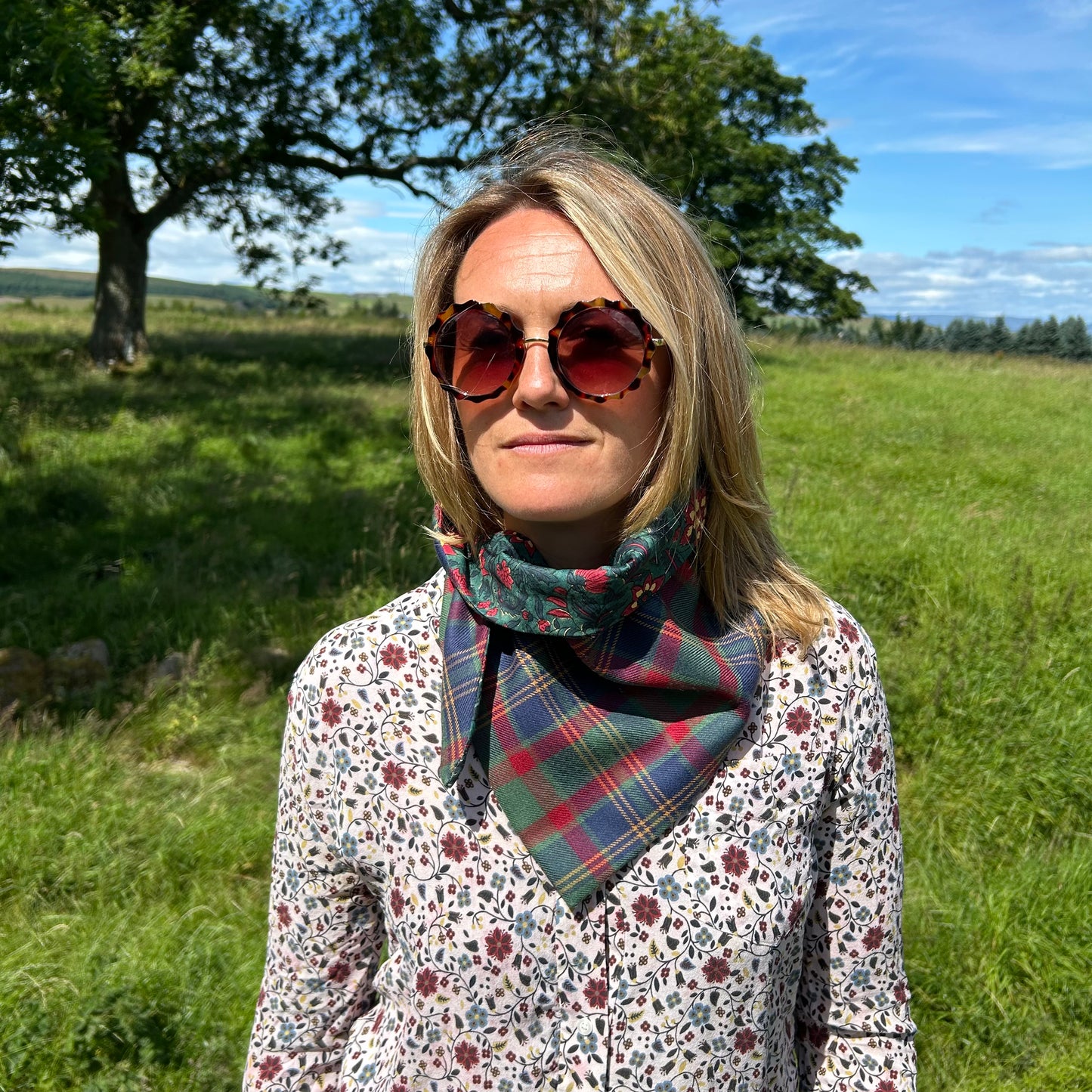 Co Cork Tartan Scout Scarf