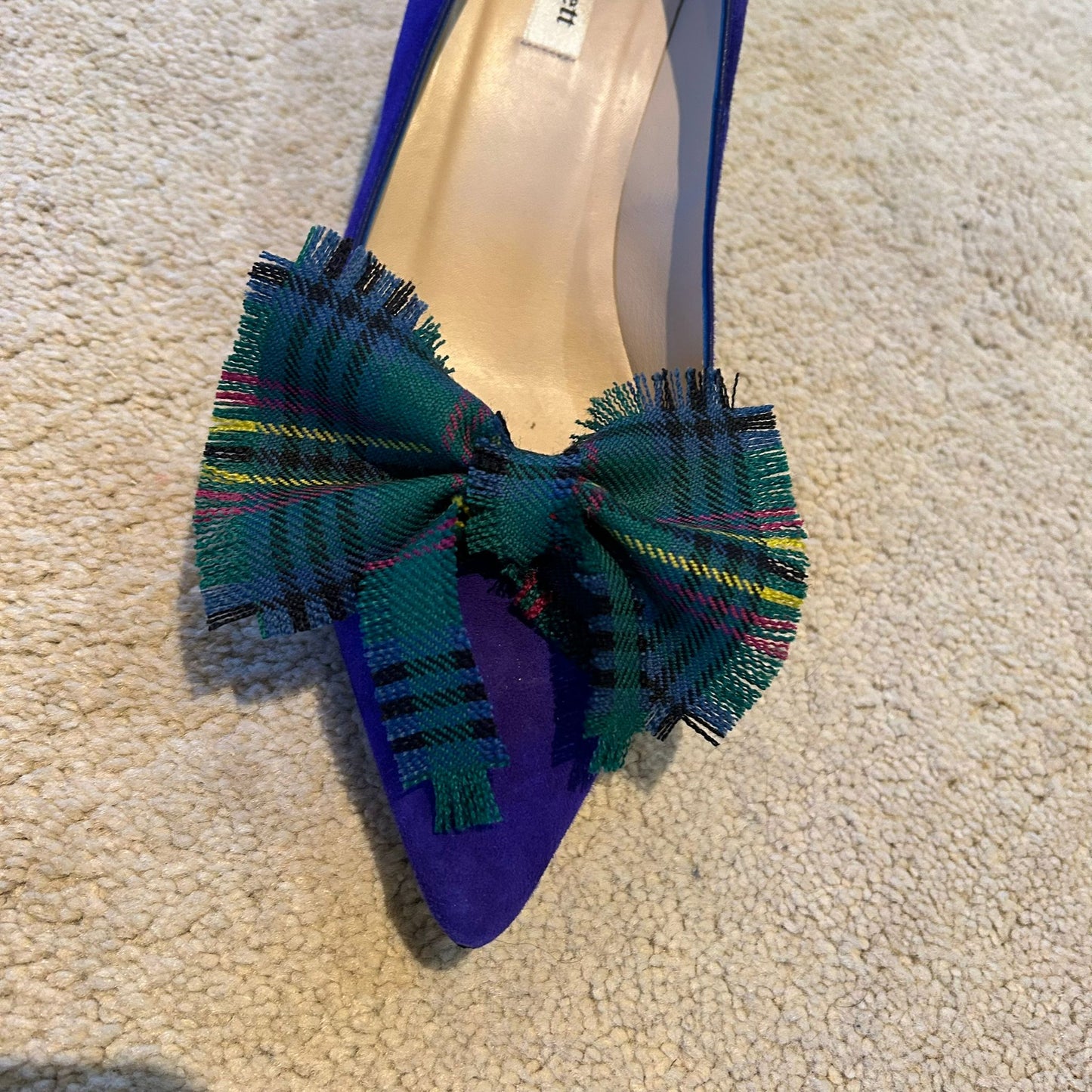 Kennedy Ancient Tartan Shoe Clips