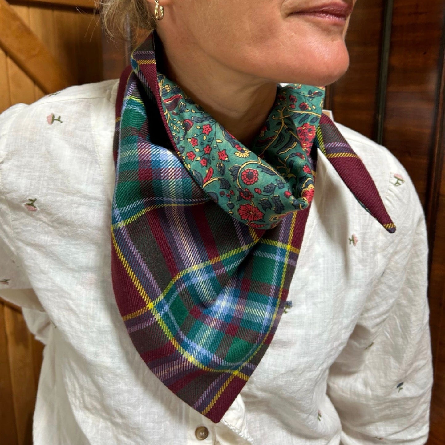 Drummond of Perth Mod Tartan Scout Scarf