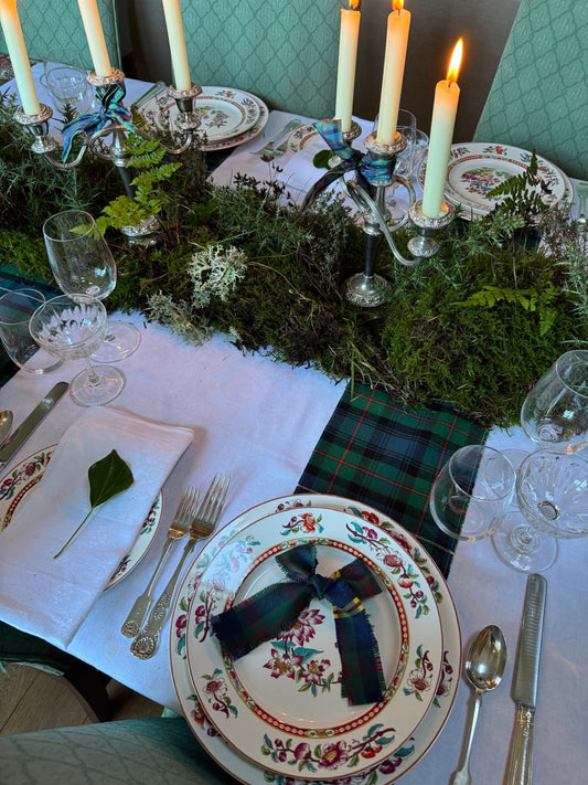 A Burns night table-scape