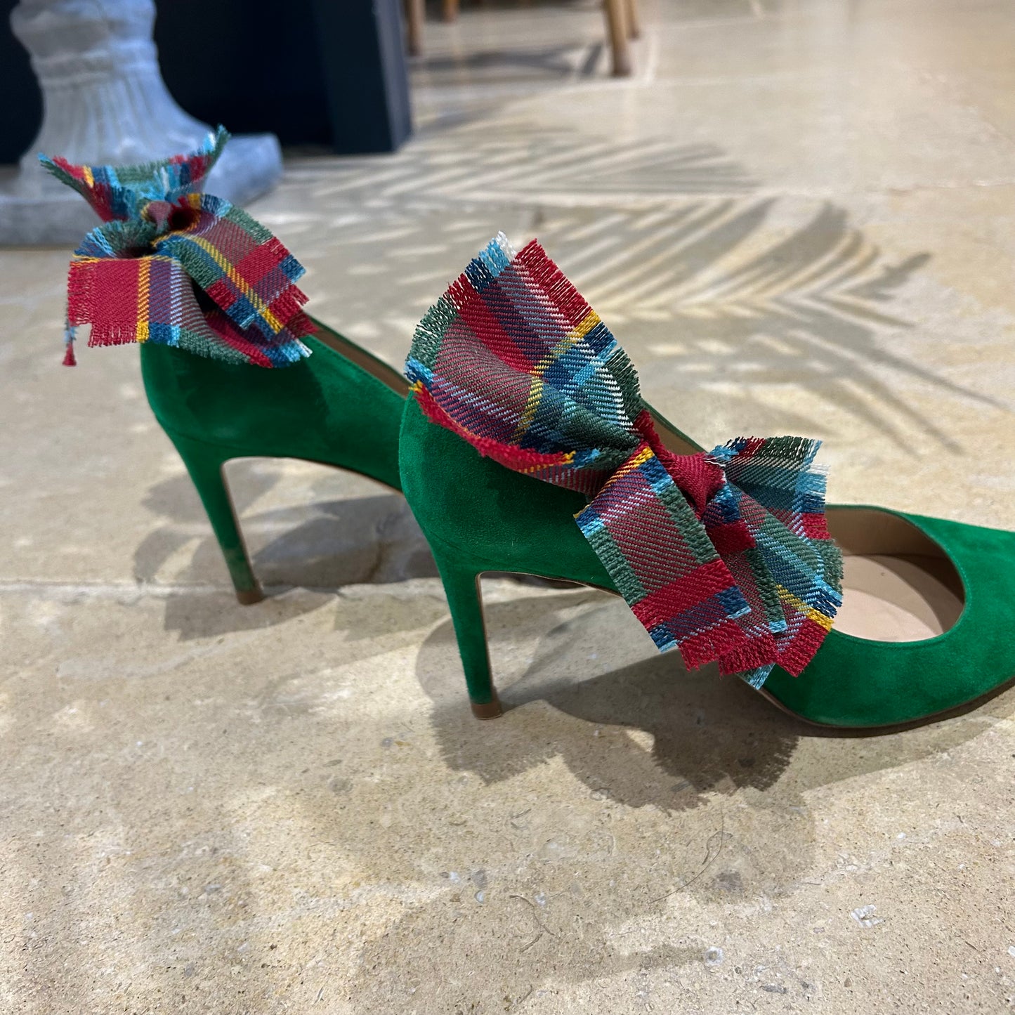 Drummond Tartan shoe clips