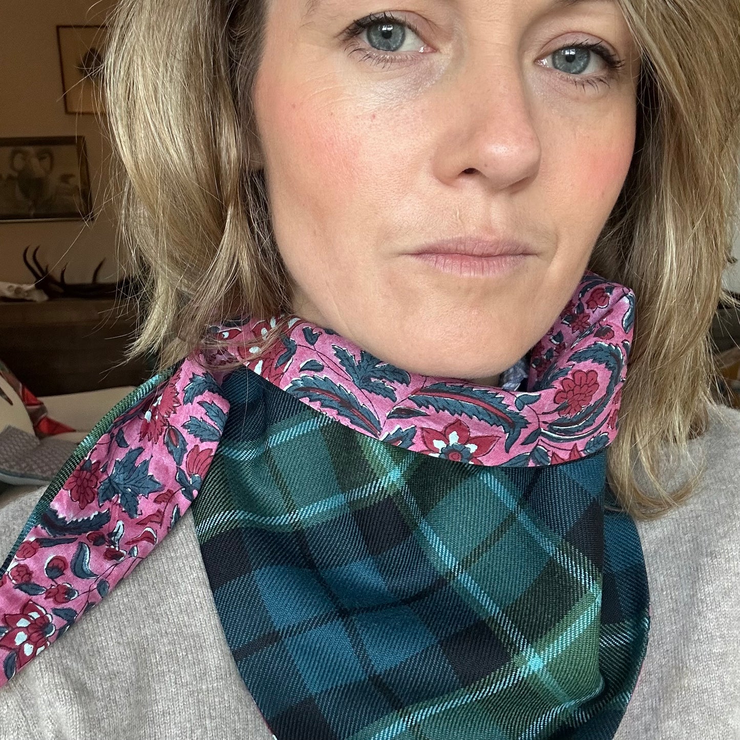 Graham of Mentieth Tartan Scout Scarf *