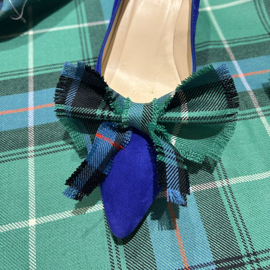 MacDonald Hunting Tartan Shoe Clips