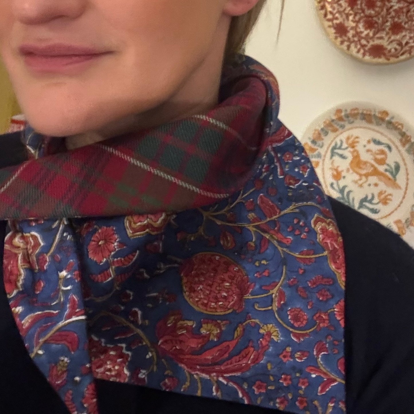 MacRae Red Tartan Scout Scarf
