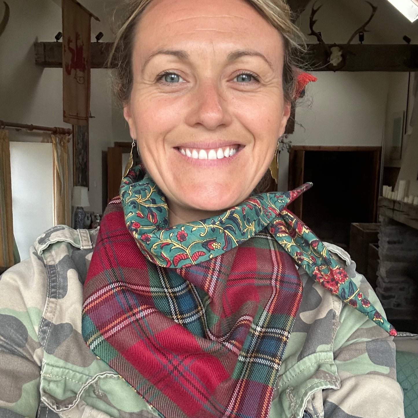 Maclean of Duart Tartan Scout Scarf