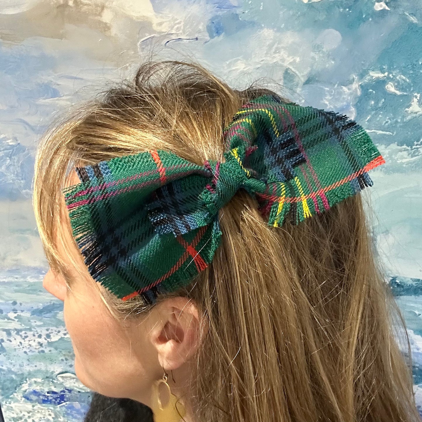 Kennedy Ancient Tartan Hair Clip
