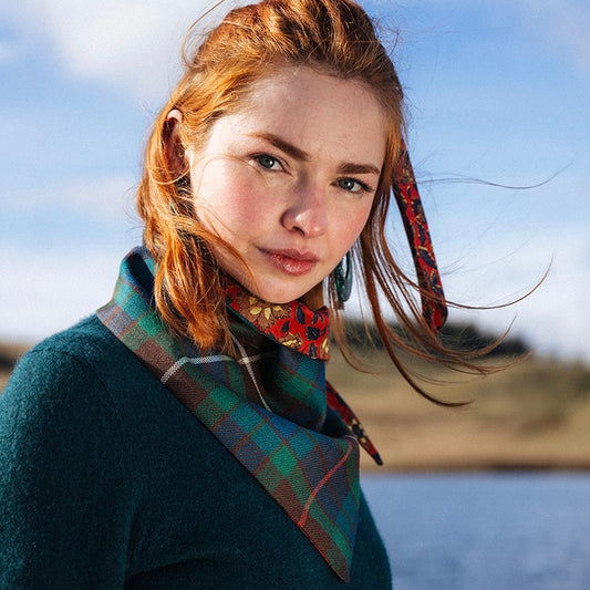Fraser Hunting Ancient Tartan Scout Scarf
