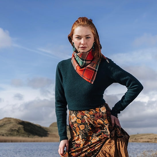 Limited Edition Christmas Tartan Scout Scarf