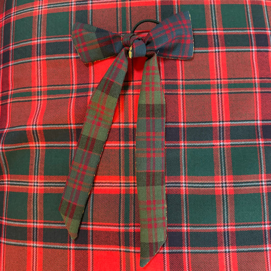 MacIntyre of Glenorchy tartan hair bow