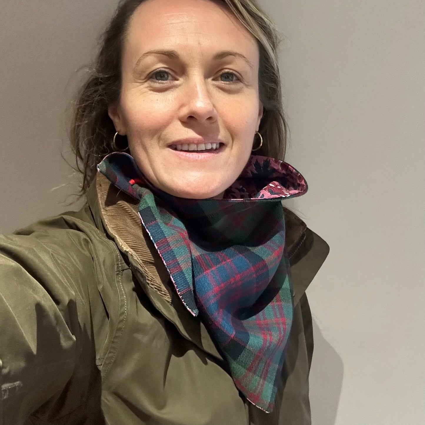 MacDonald Muted Tartan Scout Scarf