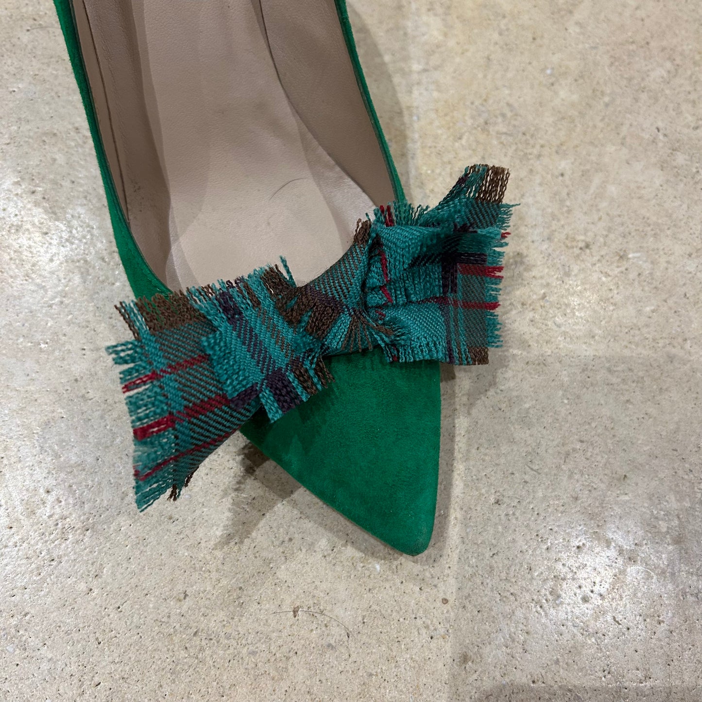 Dublin Tartan shoe clips