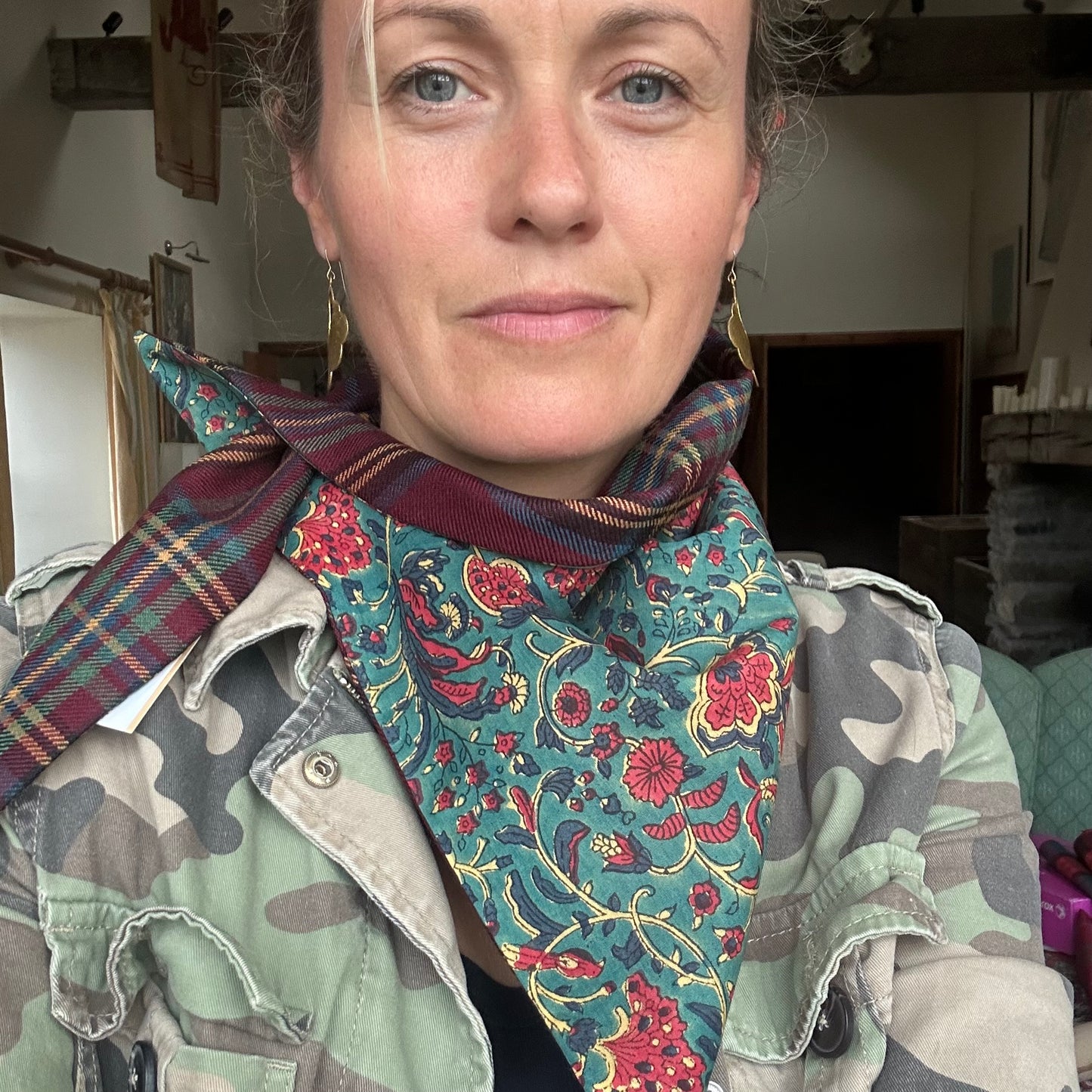 Hepburn Tartan Scout Scarf