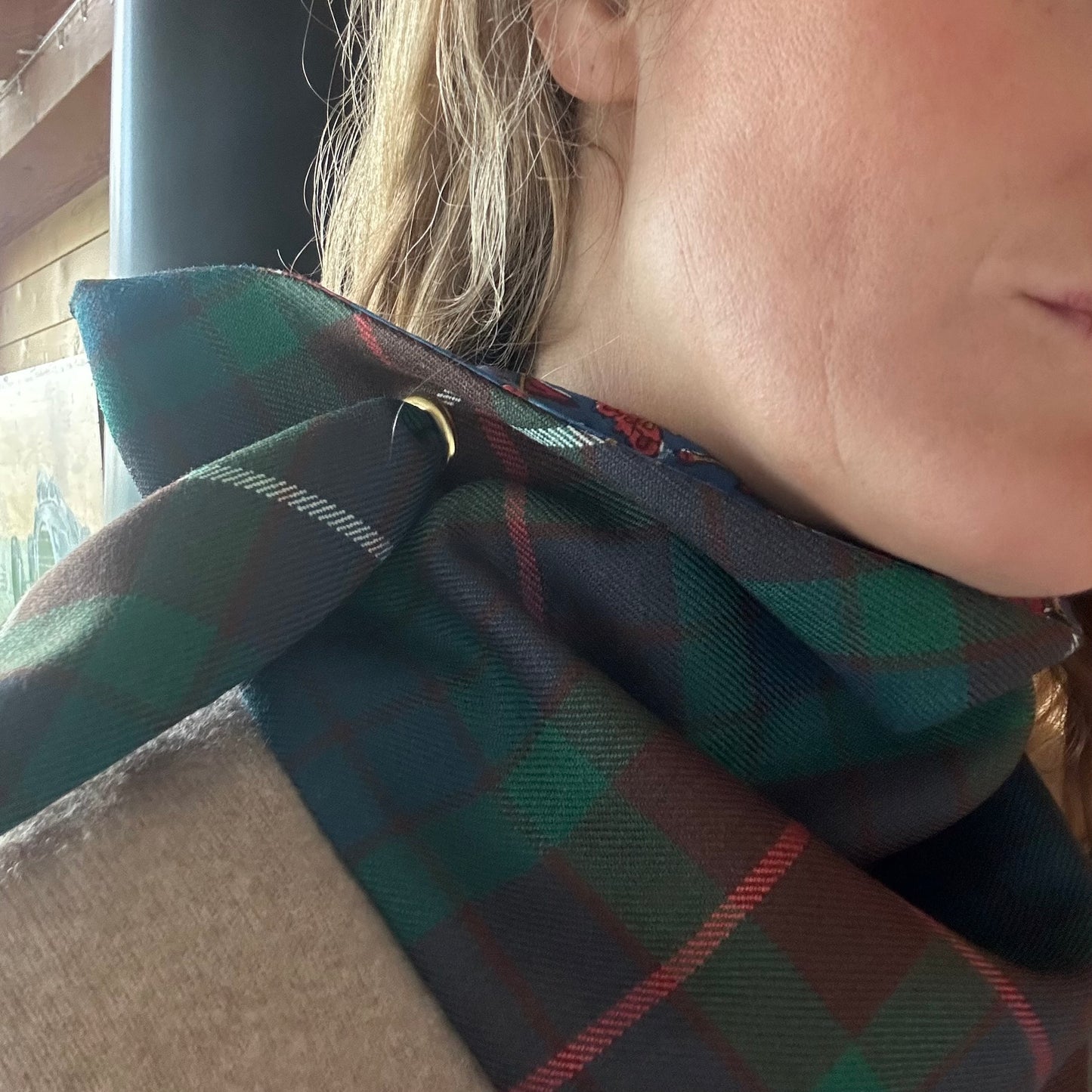 Fraser Hunting Ancient Tartan Scout Scarf *