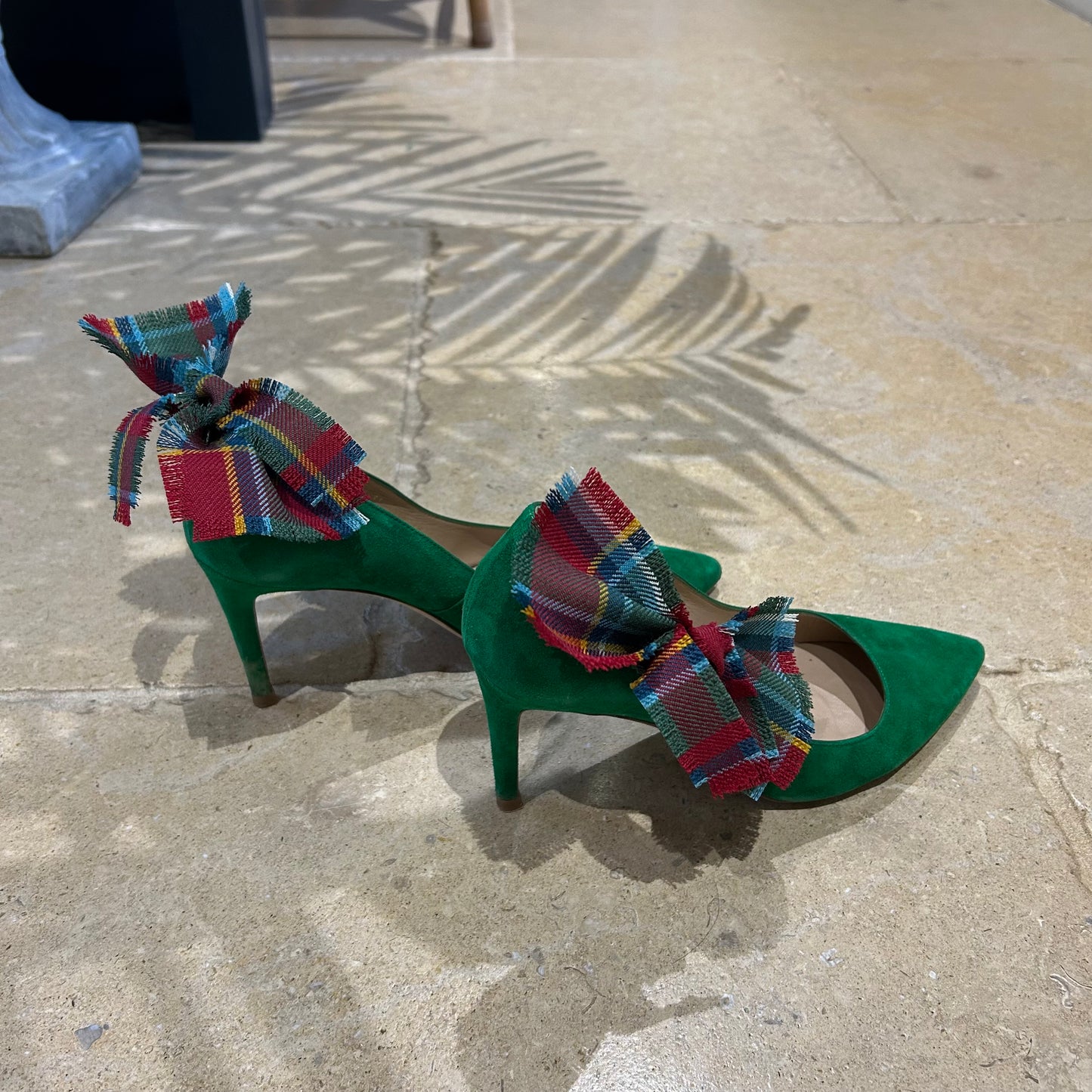 Drummond Tartan shoe clips