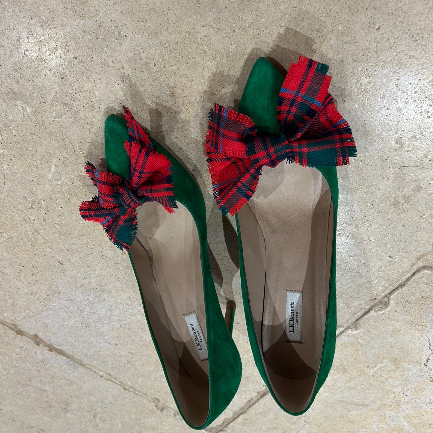 Grant Tartan Shoe Clips