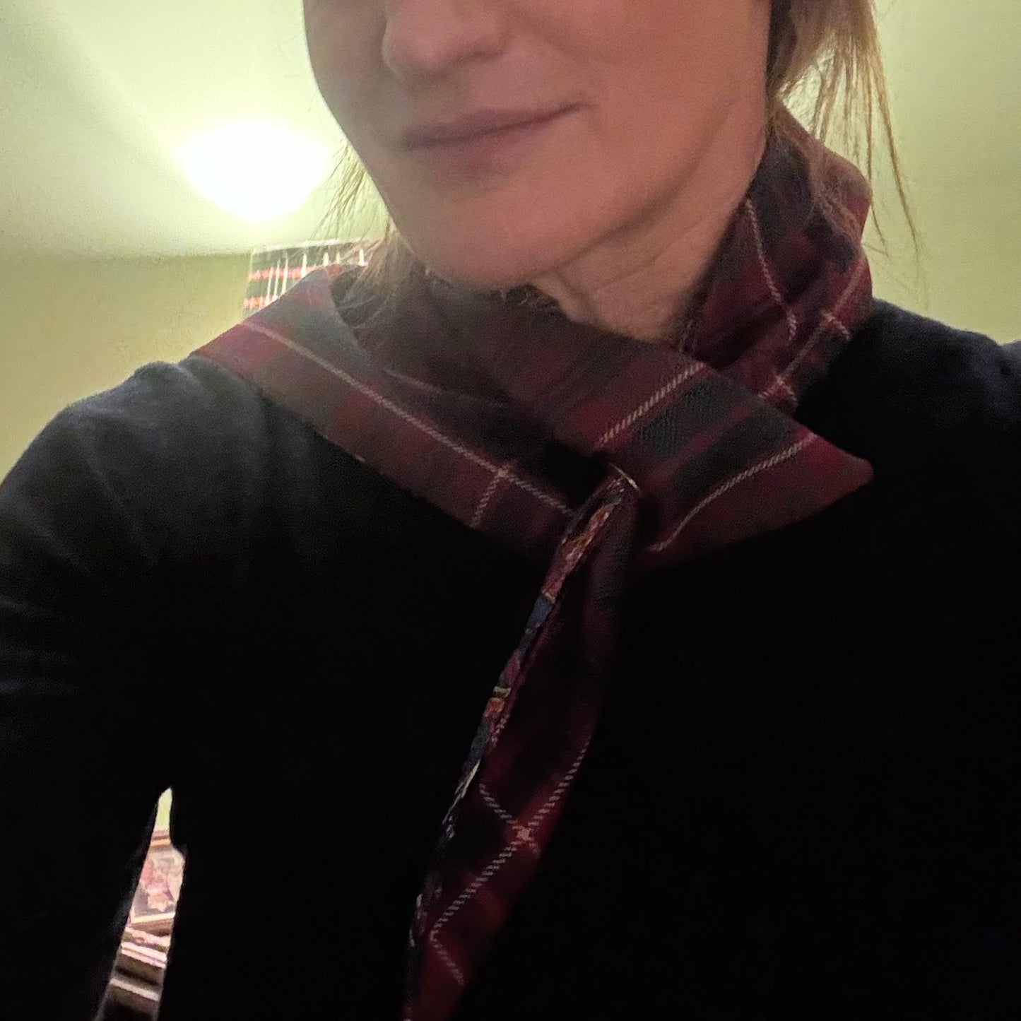 MacRae Red Tartan Scout Scarf