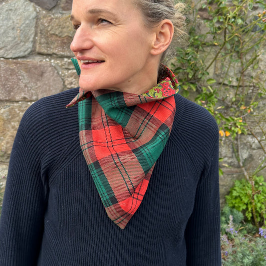 Stewart Atholl Tartan Scout scarf