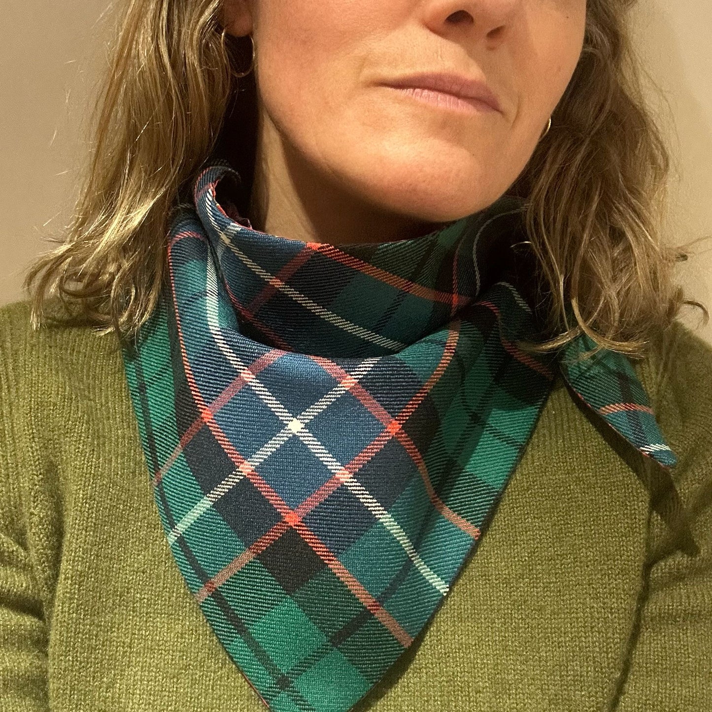 Mitchell Galbraith Russell Tartan Scout Scarf