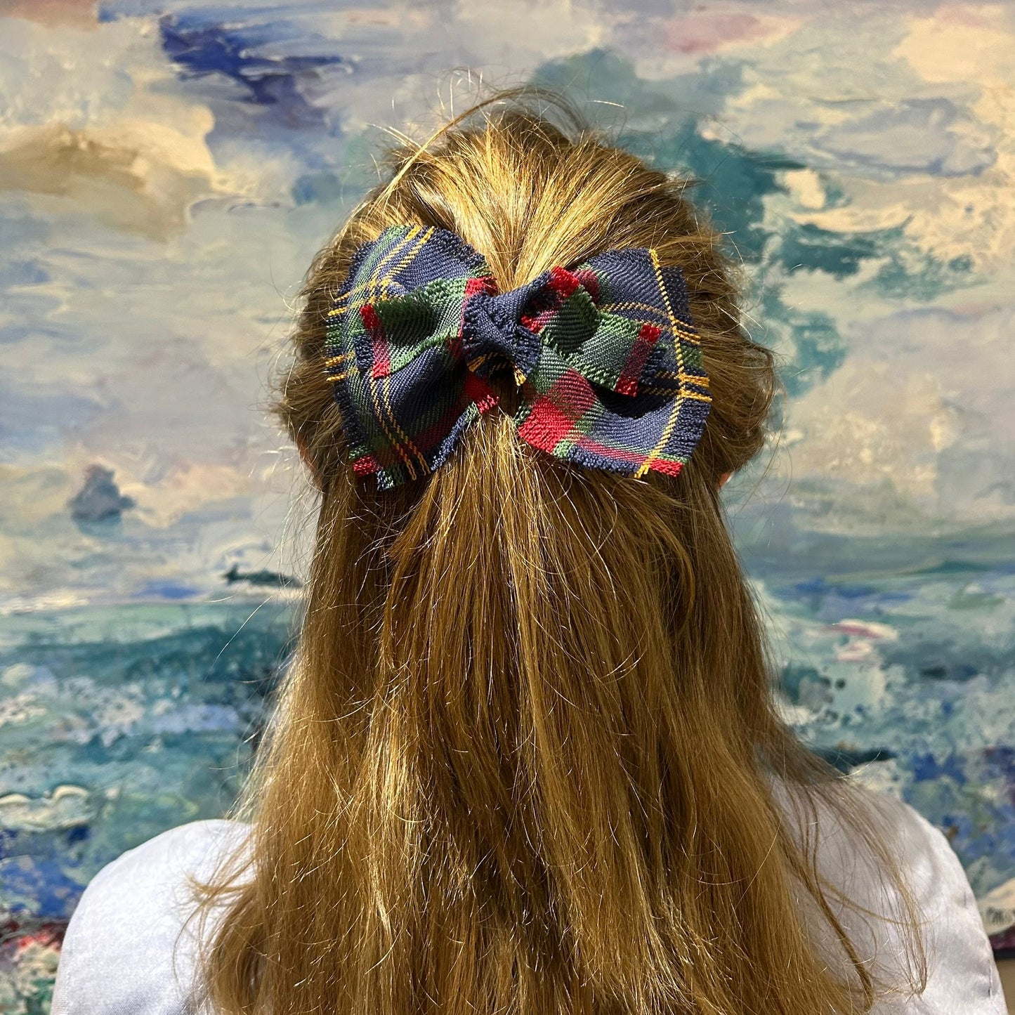Co Cork Tartan Hair Clip