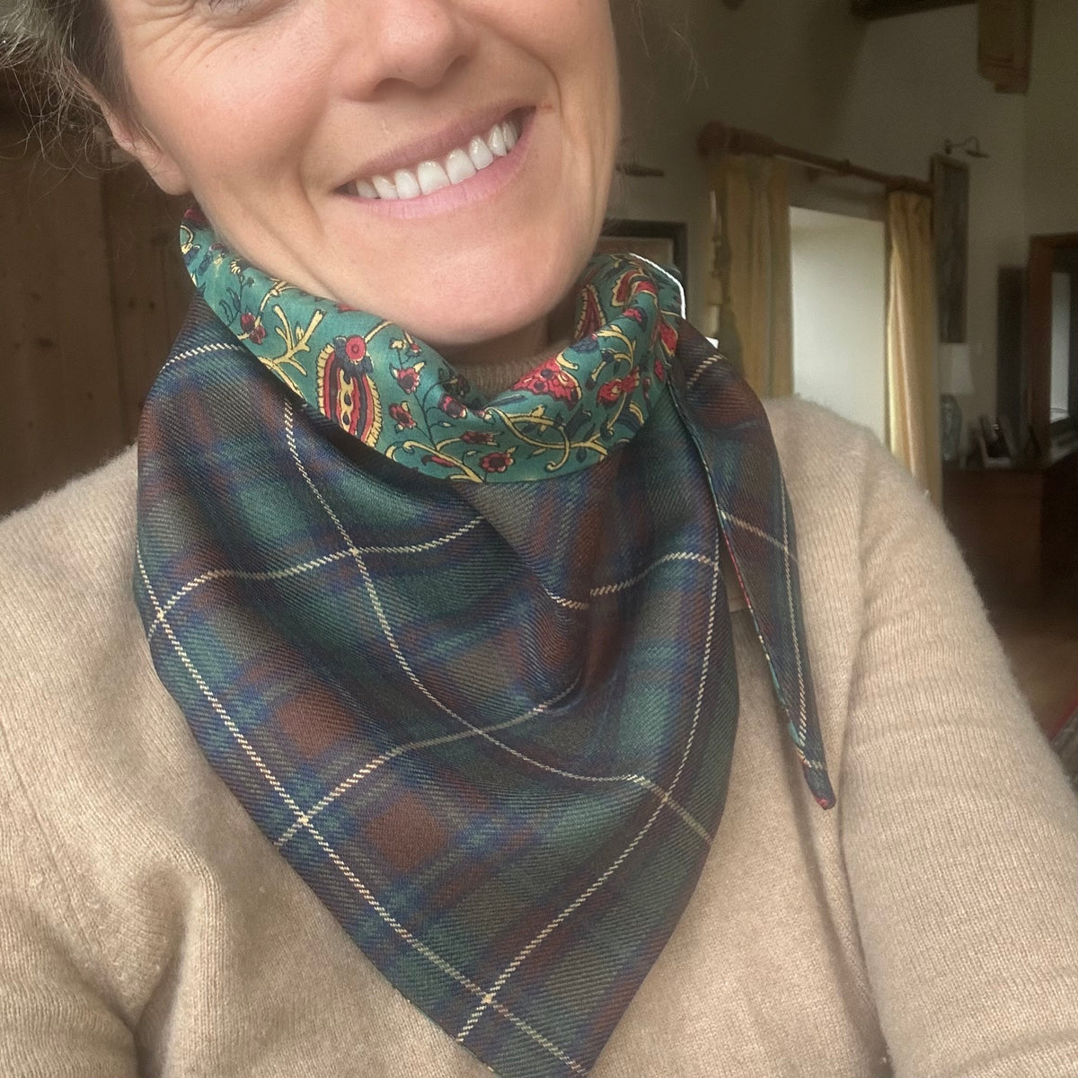 Co Kerry Tartan Scout Scarf