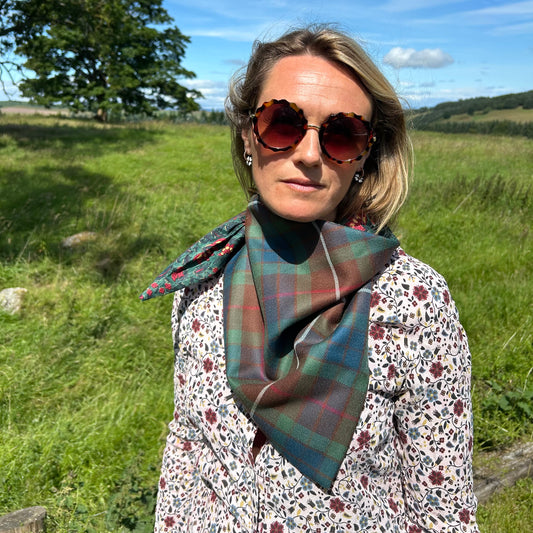 Fraser Hunting Ancient Tartan Scout Scarf