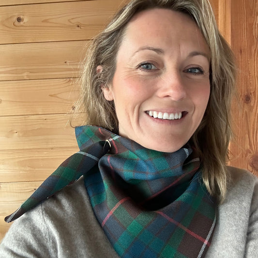 Fraser Hunting Ancient Tartan Scout Scarf *