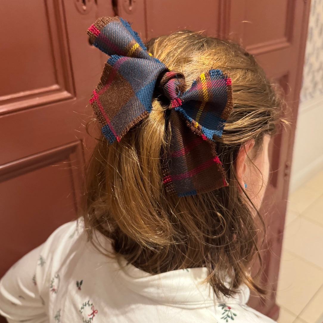 Cameron Hunting tartan hair clip