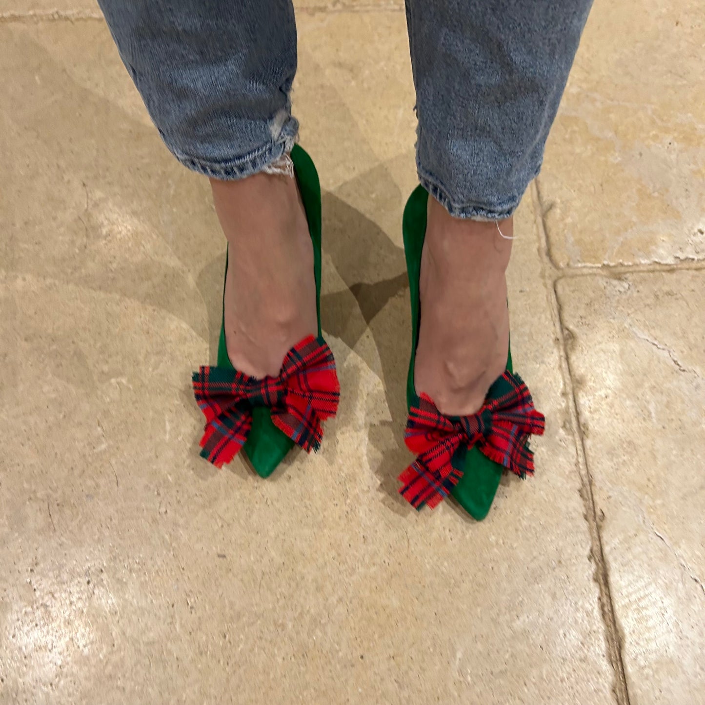 Grant Tartan Shoe Clips