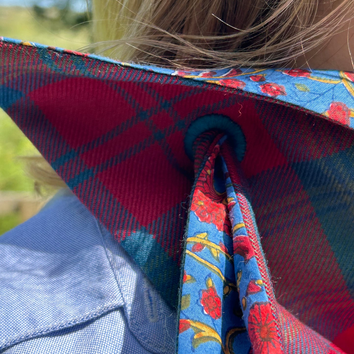 Lindsay Muted Tartan Scout Scarf