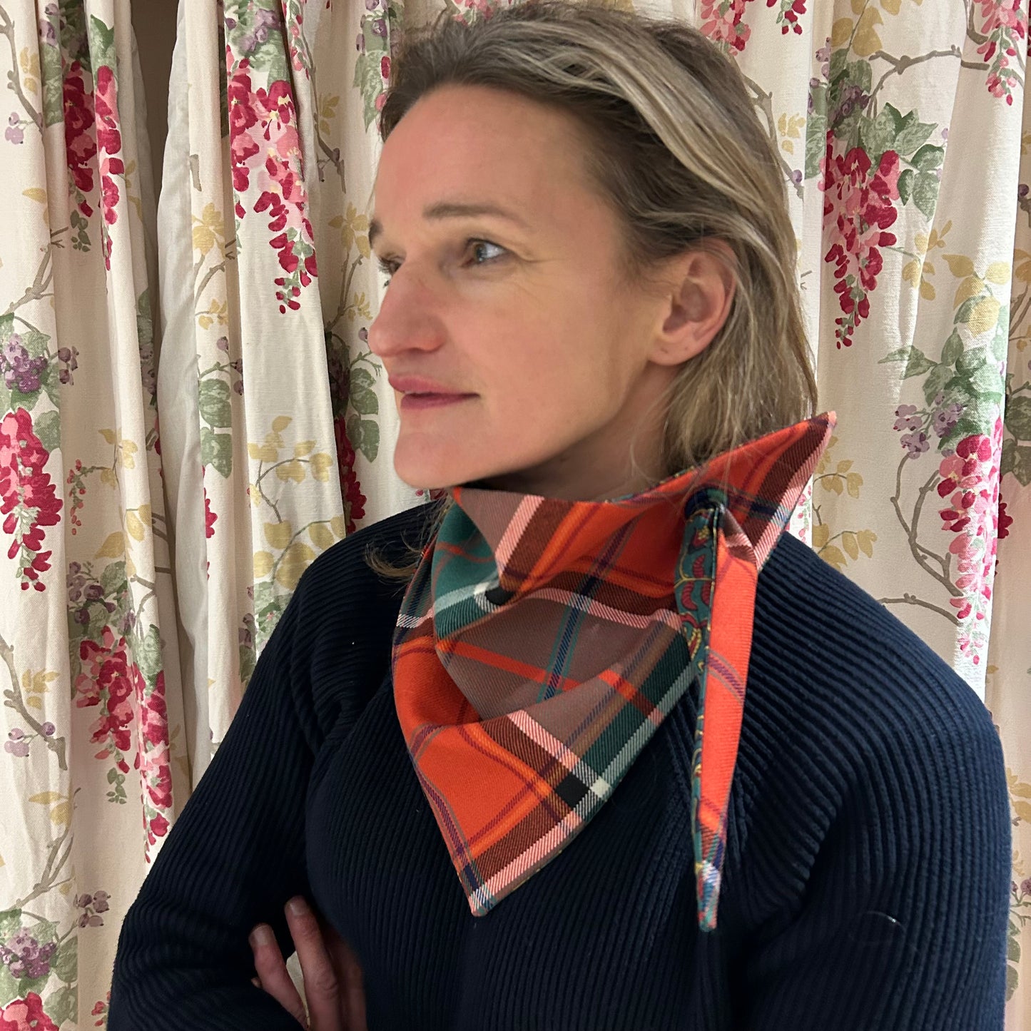 Limited edition Christmas tartan scarf