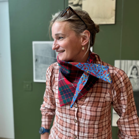 Fraser Modern Tartan Scout Scarf