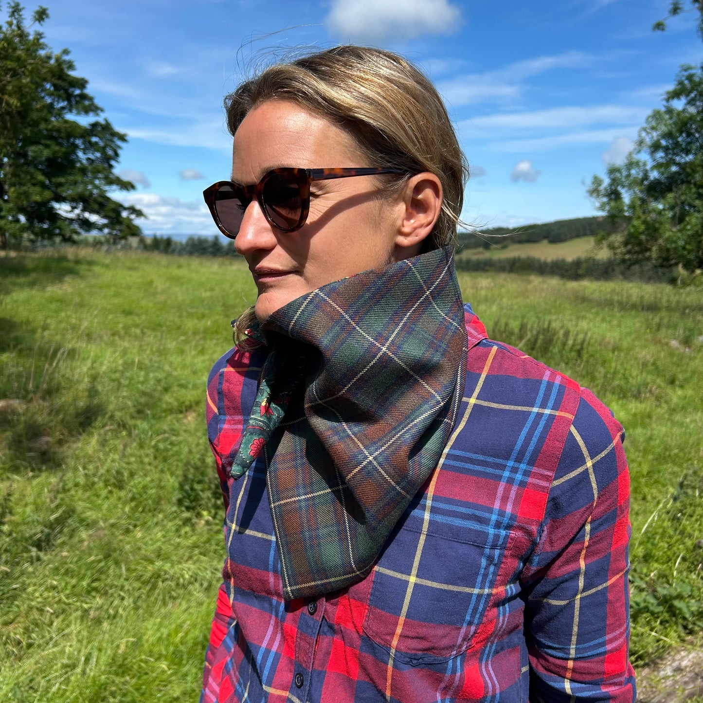 Co Kerry Tartan Scout Scarf