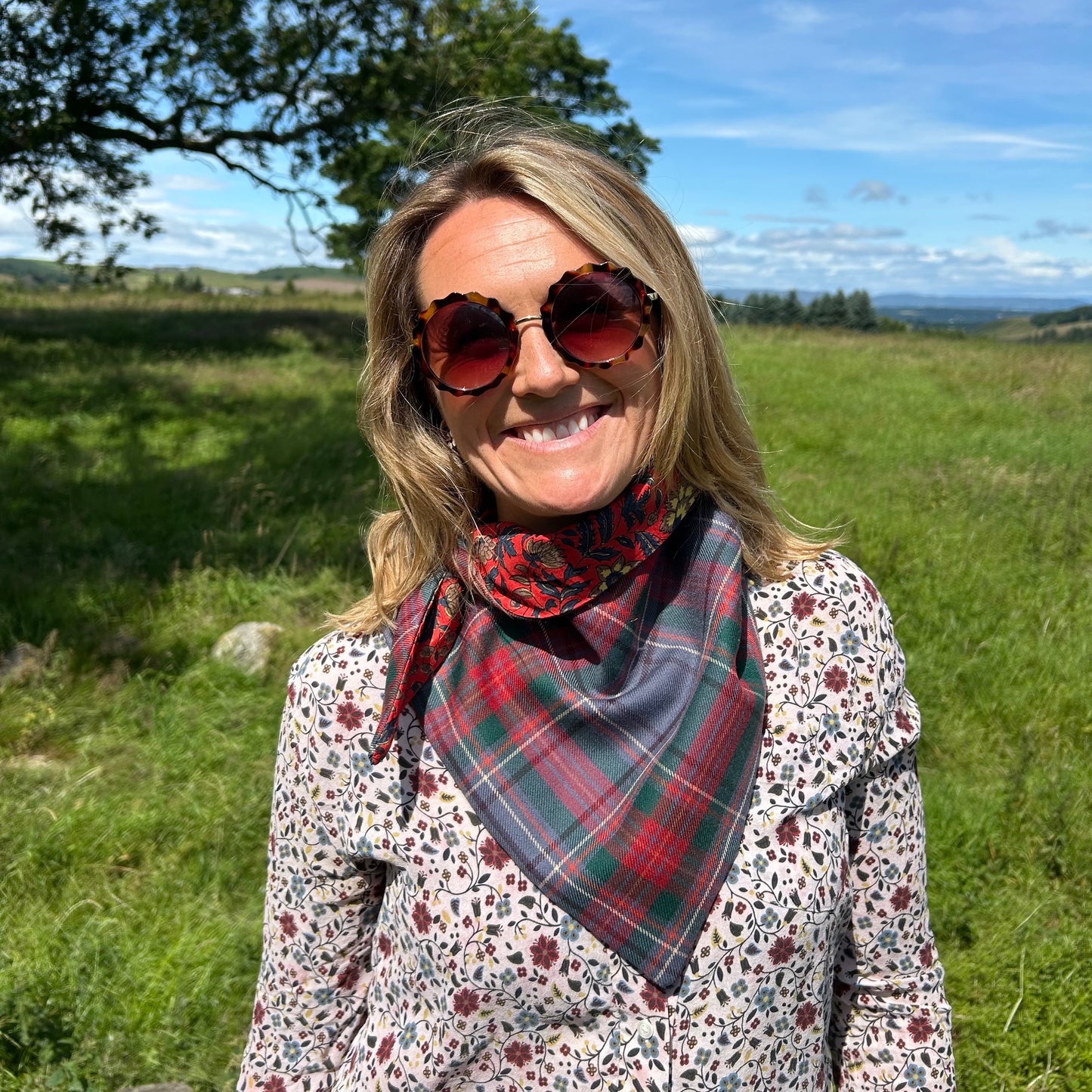 County Louth Tartan Scout Scarf