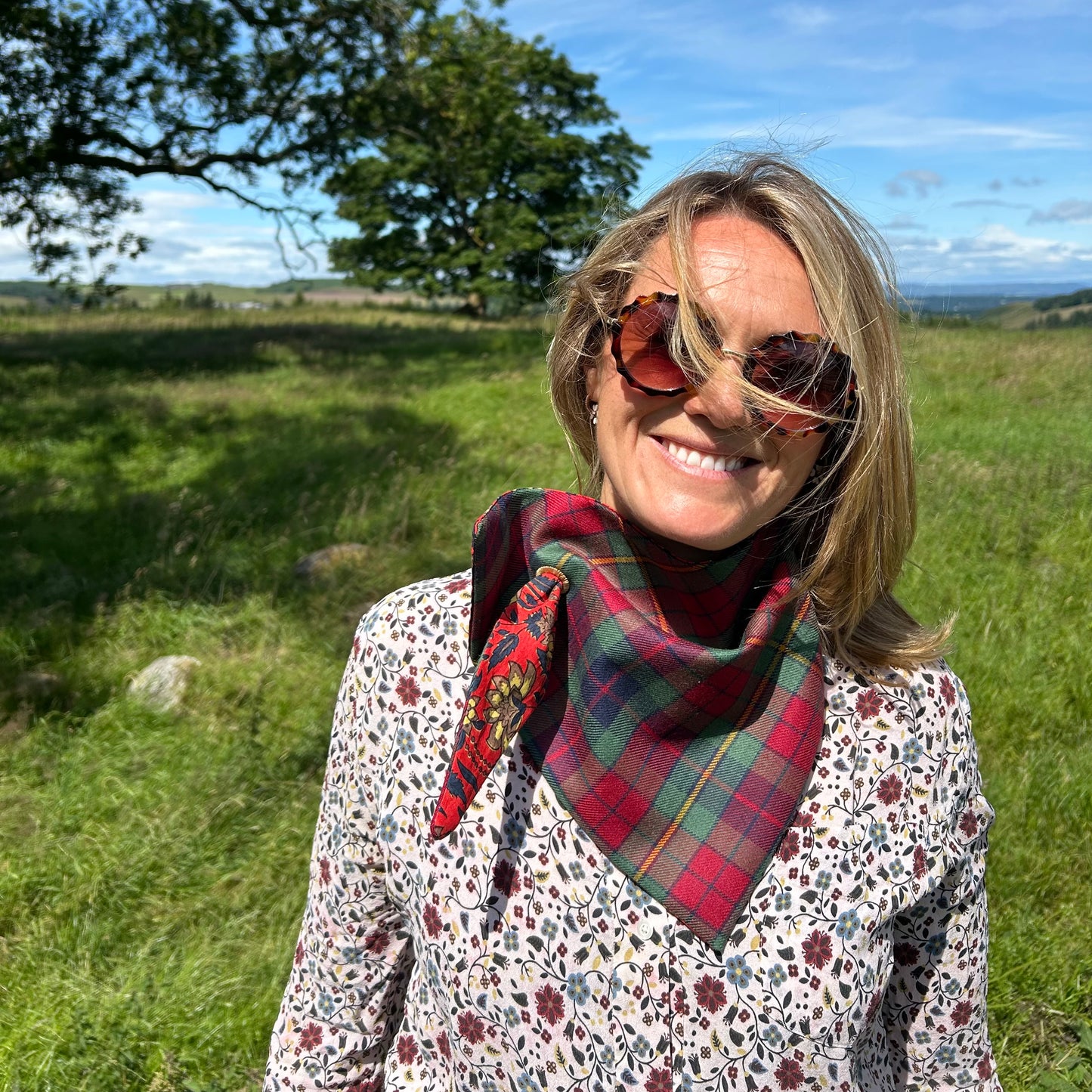 Co Clare Tartan Scout Scarf