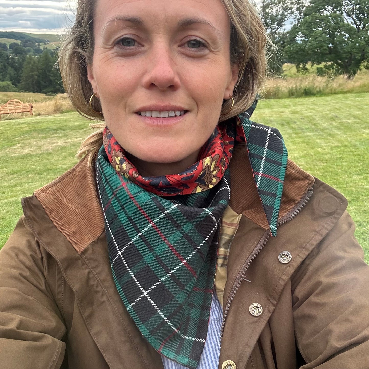 MacAuley Tartan Scout Scarf