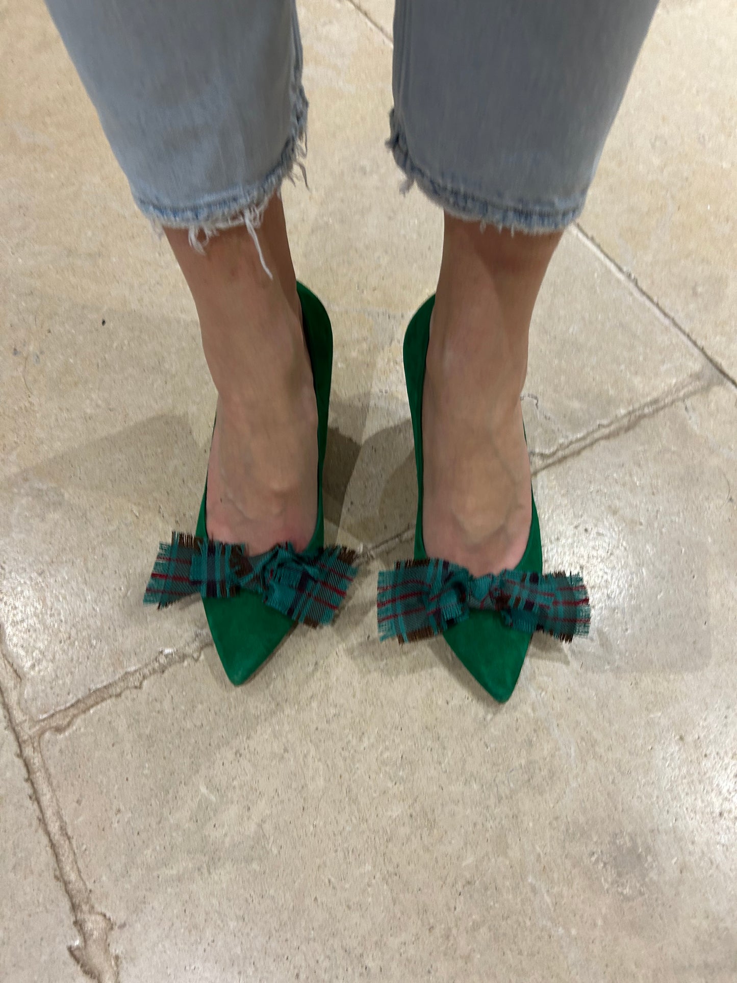 Dublin Tartan shoe clips