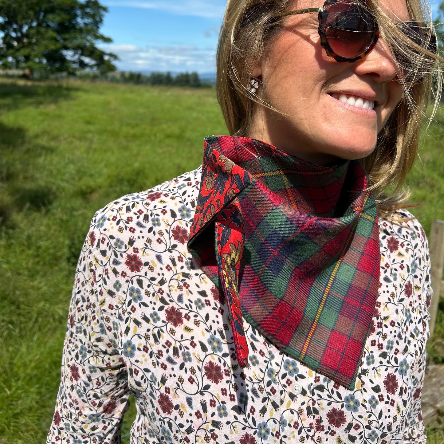 Co Clare Tartan Scout Scarf