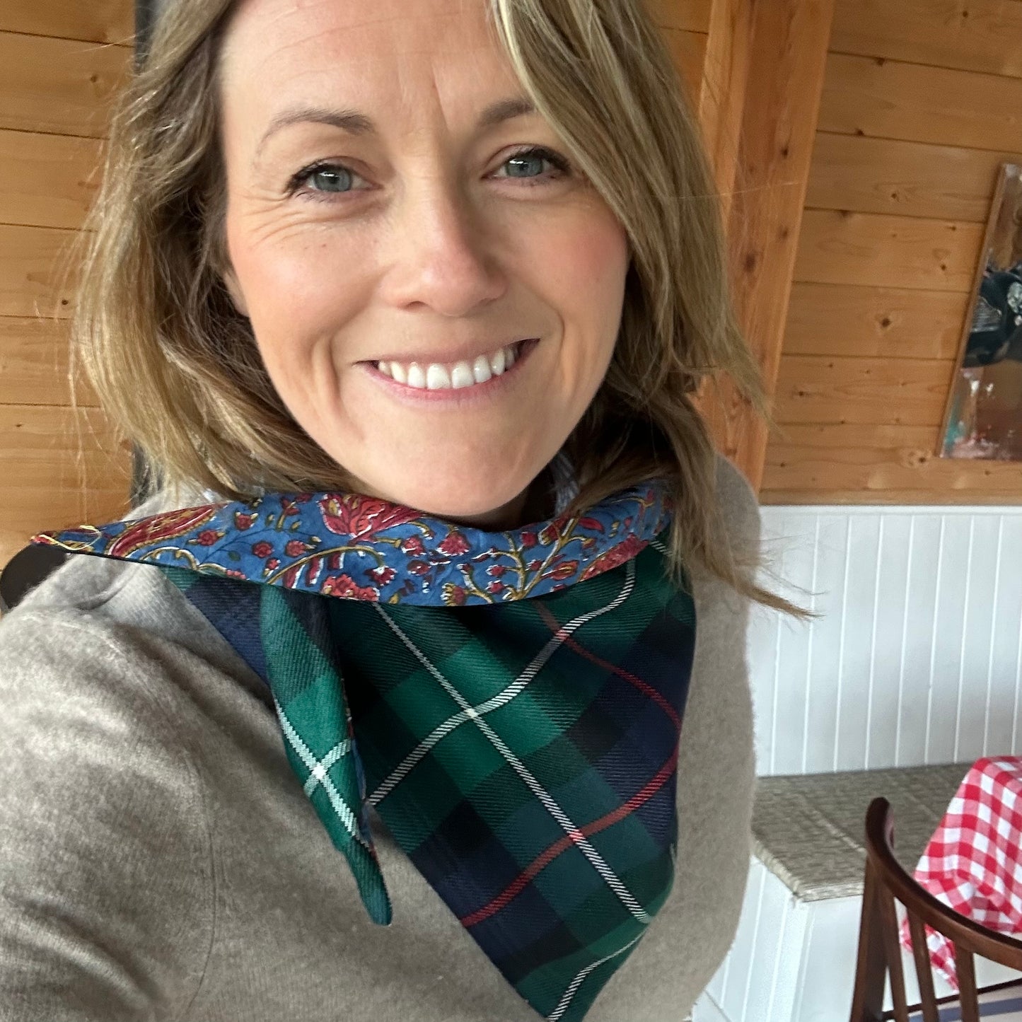 Mackenzie Modern Tartan Scout Scarf *