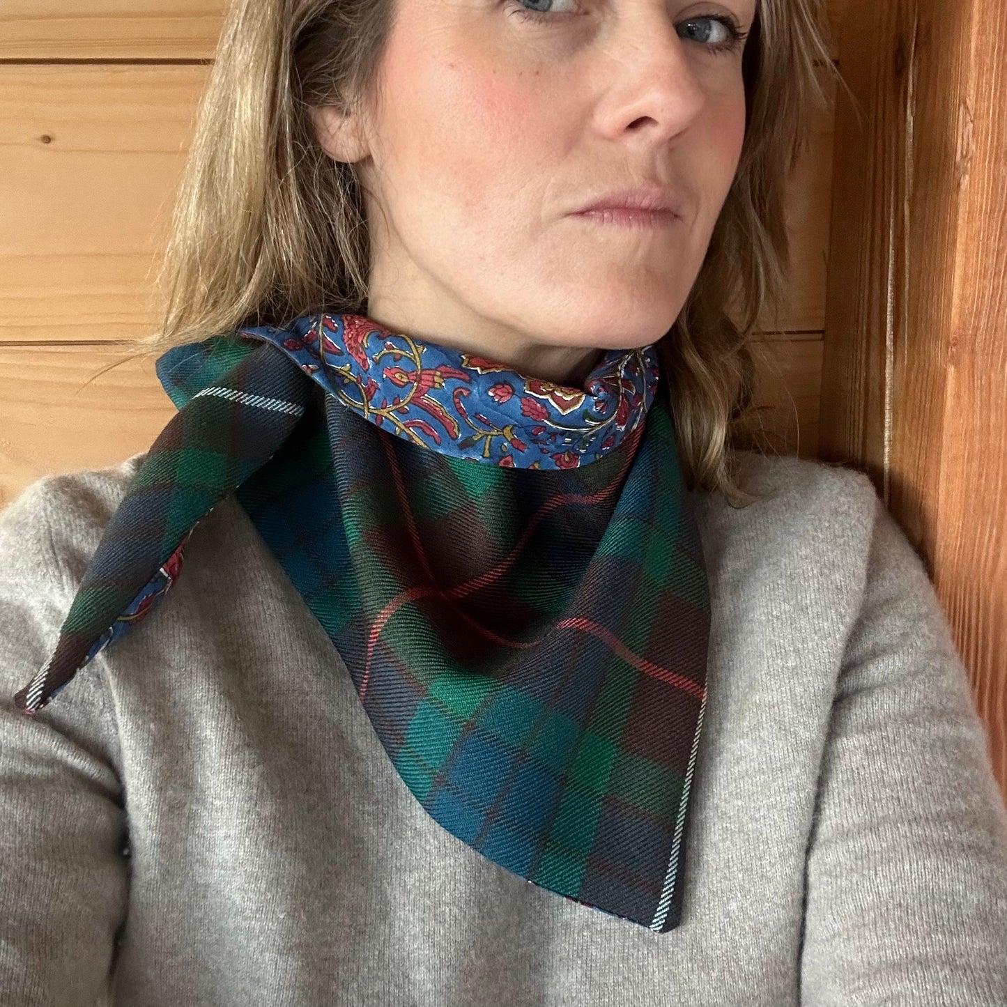 Fraser Hunting Ancient Tartan Scout Scarf *